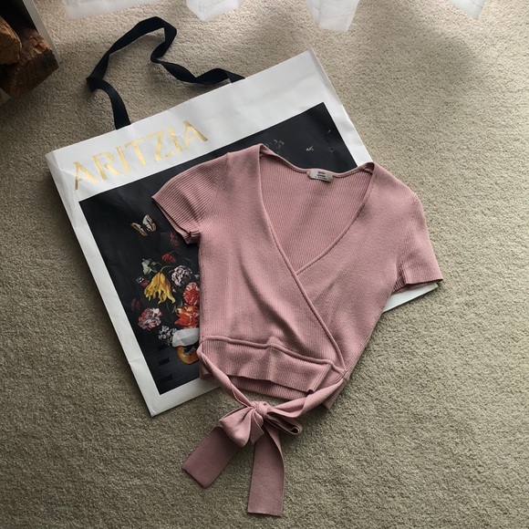 Aritzia Tops - Little Moon - Prunella Top - Rose pink - XS